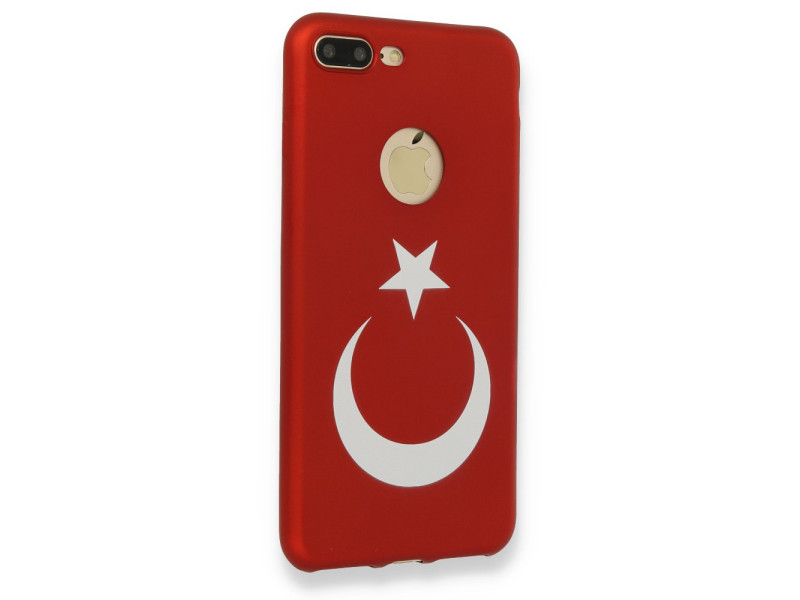 Newface iPhone SE 2020 Kılıf Bayraklı Silikon - Bayraklı