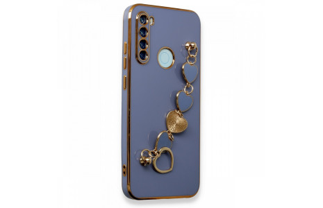 Newface Xiaomi Redmi Note 8 Kılıf Esila Silikon - Gri