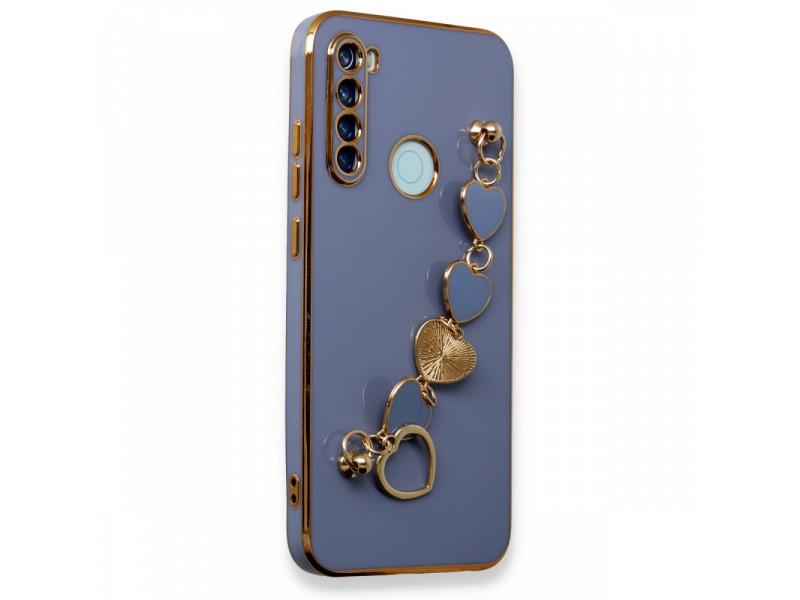 Newface Xiaomi Redmi Note 8 Kılıf Esila Silikon - Gri