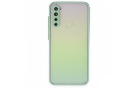 Newface Xiaomi Redmi Note 8 Kılıf Montreal Silikon Kapak - Turkuaz