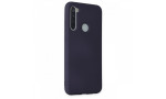 Newface Xiaomi Redmi Note 8 Kılıf Nano içi Kadife Silikon - Lacivert