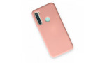 Newface Xiaomi Redmi Note 8 Kılıf Nano içi Kadife Silikon - Pudra
