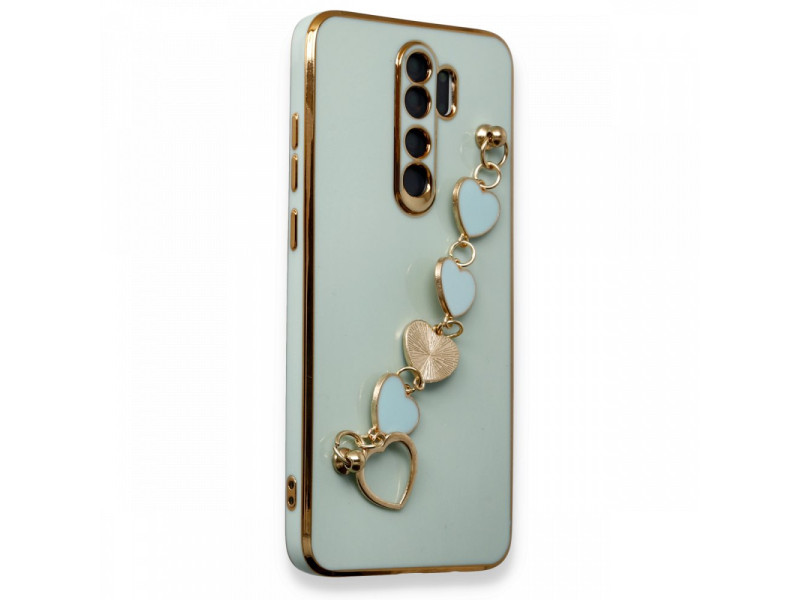 Newface Xiaomi Redmi Note 8 Pro Kılıf Esila Silikon - Su Yeşili