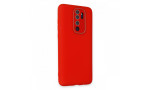 Newface Xiaomi Redmi Note 8 Pro Kılıf Lansman Glass Kapak - Kırmızı