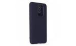 Newface Xiaomi Redmi Note 8 Pro Kılıf Lansman Glass Kapak - Lacivert