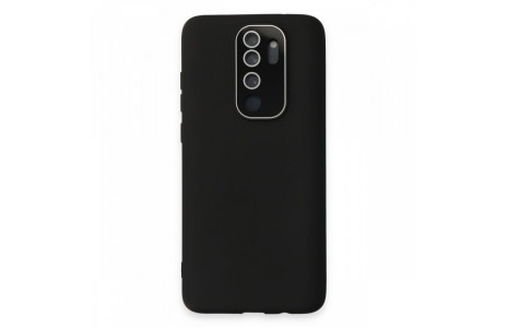 Newface Xiaomi Redmi Note 8 Pro Kılıf Lansman Glass Kapak - Siyah