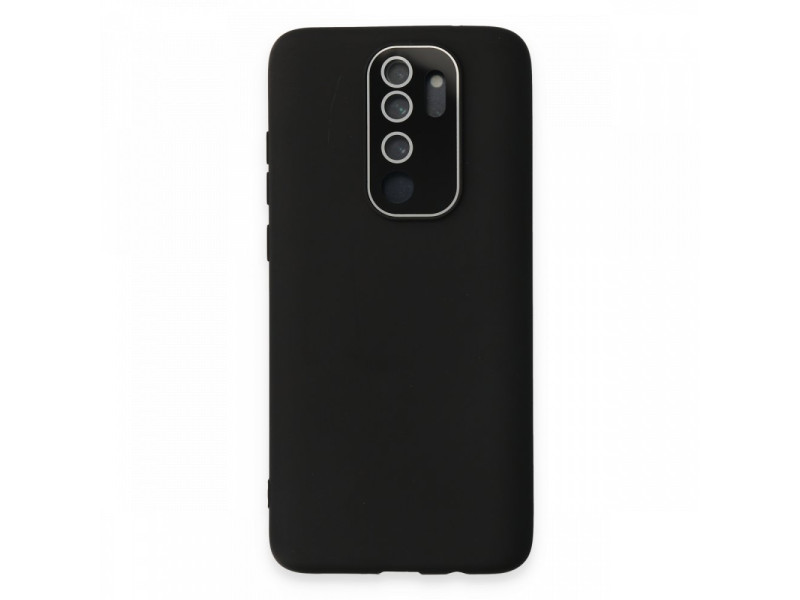 Newface Xiaomi Redmi Note 8 Pro Kılıf Lansman Glass Kapak - Siyah
