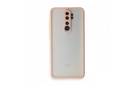 Newface Xiaomi Redmi Note 8 Pro Kılıf Montreal Silikon Kapak - Pembe