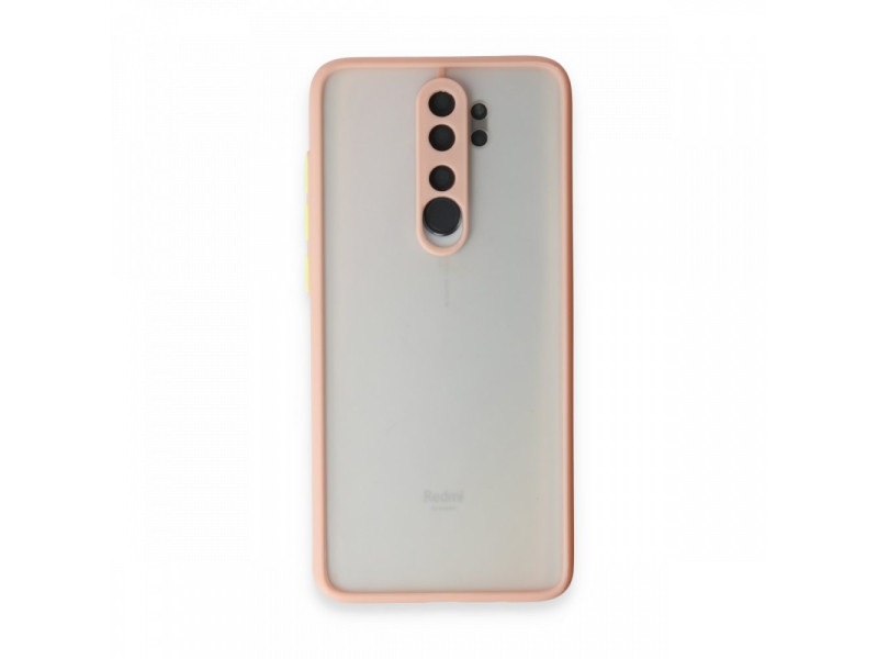 Newface Xiaomi Redmi Note 8 Pro Kılıf Montreal Silikon Kapak - Pembe