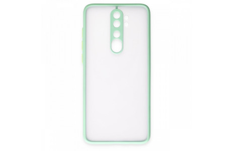 Newface Xiaomi Redmi Note 8 Pro Kılıf Montreal Silikon Kapak - Turkuaz
