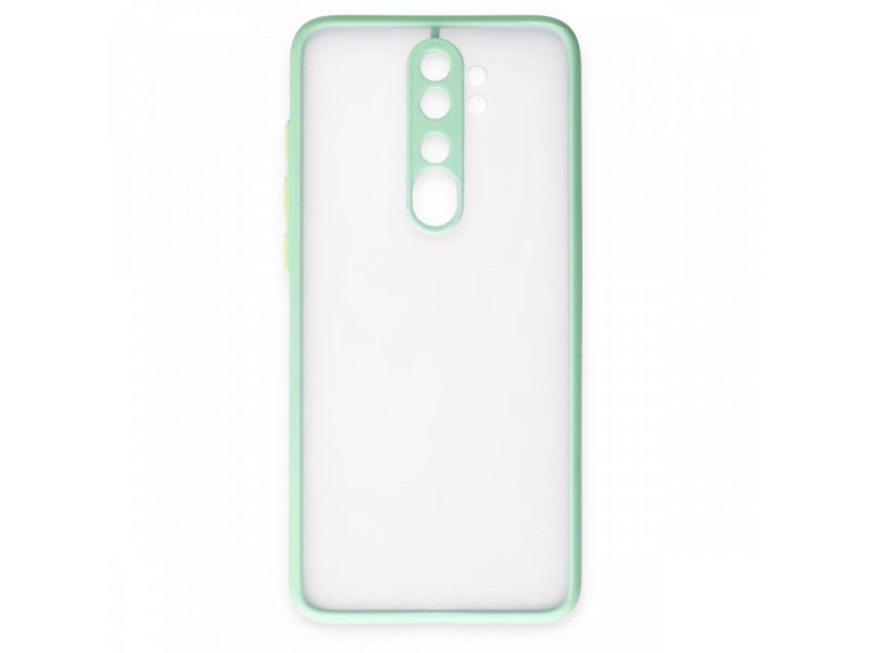 Newface Xiaomi Redmi Note 8 Pro Kılıf Montreal Silikon Kapak - Turkuaz