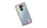 Newface Xiaomi Redmi Note 9 Kılıf Liva Lens Silikon - Lila