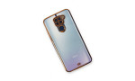 Newface Xiaomi Redmi Note 9 Kılıf Liva Lens Silikon - Mavi