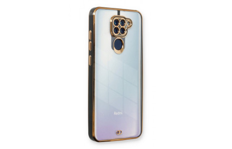 Newface Xiaomi Redmi Note 9 Kılıf Liva Lens Silikon - Siyah