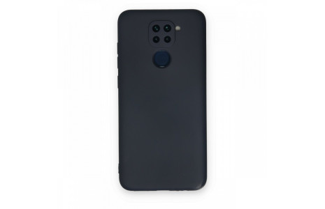 Newface Xiaomi Redmi Note 9 Kılıf Nano içi Kadife Silikon - Lacivert