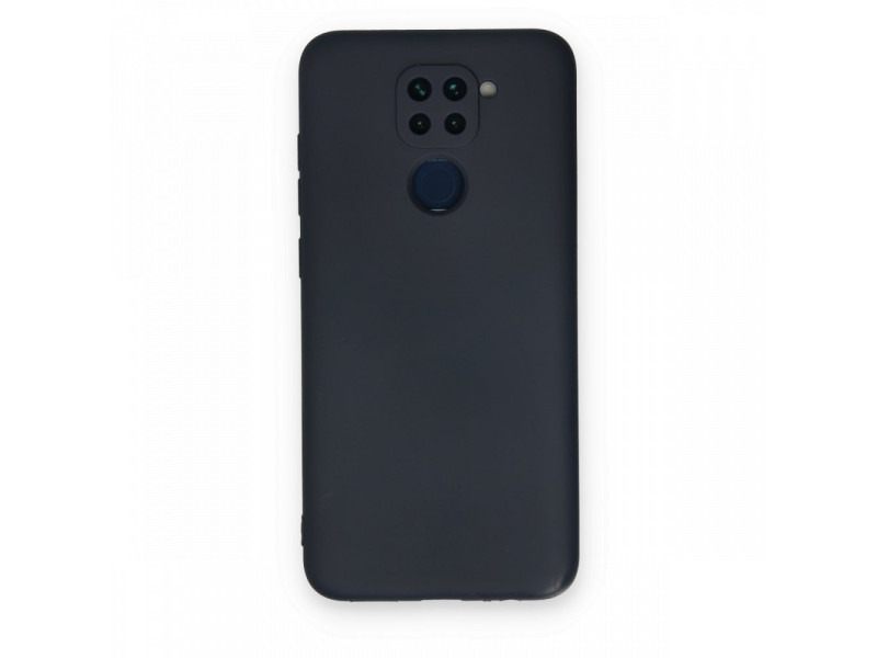 Newface Xiaomi Redmi Note 9 Kılıf Nano içi Kadife Silikon - Lacivert
