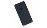 Newface Xiaomi Redmi Note 9 Kılıf Nano içi Kadife Silikon - Lacivert