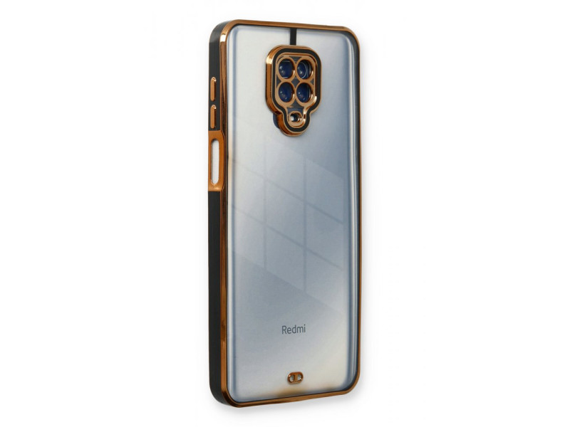 Newface Xiaomi Redmi Note 9 Pro Kılıf Liva Lens Silikon - Siyah