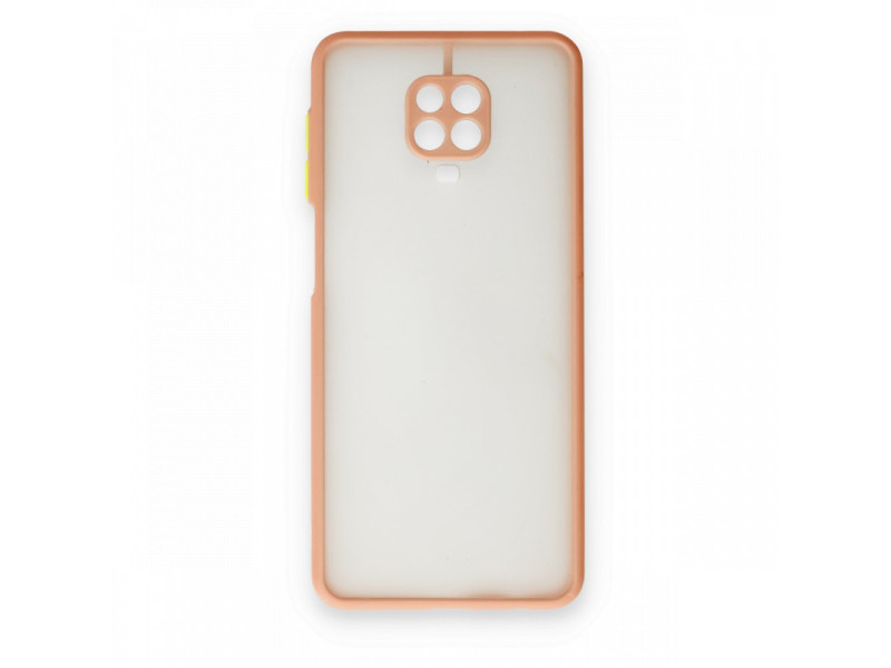 Newface Xiaomi Redmi Note 9 Pro Kılıf Montreal Silikon Kapak - Pembe