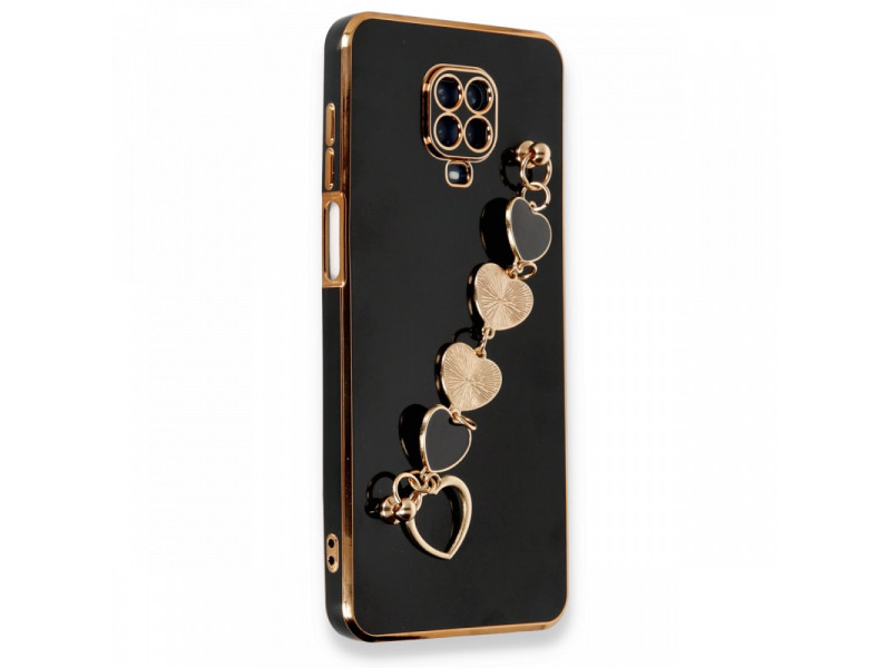 Newface Xiaomi Redmi Note 9S Kılıf Esila Silikon - Siyah