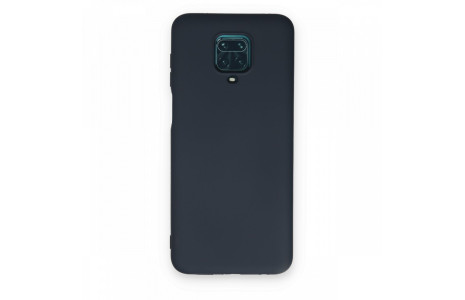 Newface Xiaomi Redmi Note 9S Kılıf Nano içi Kadife Silikon - Lacivert