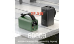 Konfulon A28Q 60.000 mAh 1 Adet 22.5W Usb / 1 Adet 20W Type-C ve 5 Adet 15W Usb Çıkışlı PD Powerbank - Yeşil
