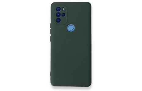 Newface Omix X500 Kılıf Nano içi Kadife Silikon - Koyu Yeşil