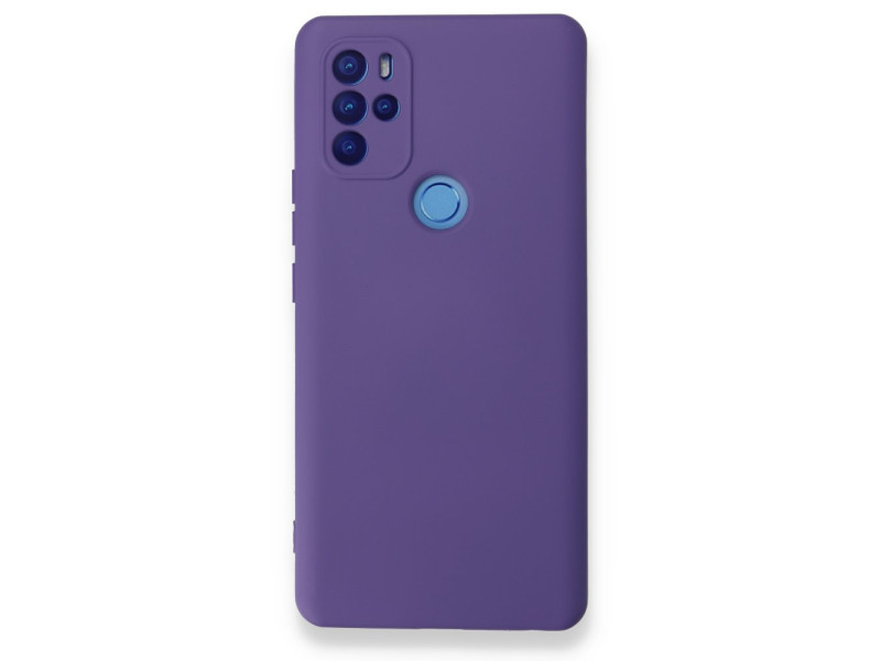 Newface Omix X500 Kılıf Nano içi Kadife Silikon - Mor