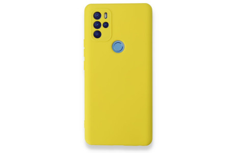 Newface Omix X300 Kılıf Nano içi Kadife Silikon - Sarı