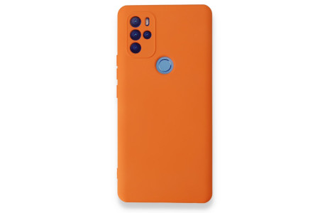 Newface Omix X500 Kılıf Nano içi Kadife Silikon - Turuncu