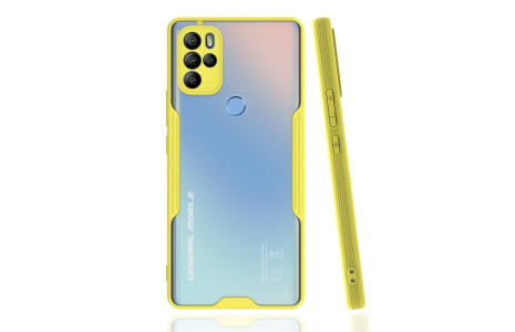 Newface Omix X300 Kılıf Platin Silikon - Sarı