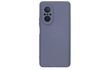 Newface Huawei Nova 9 SE Kılıf Nano içi Kadife Silikon - Gri