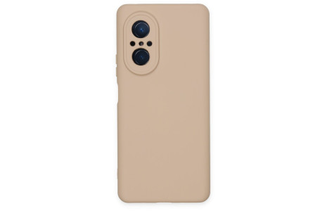 Newface Huawei Nova 9 SE Kılıf Nano içi Kadife Silikon - Pudra