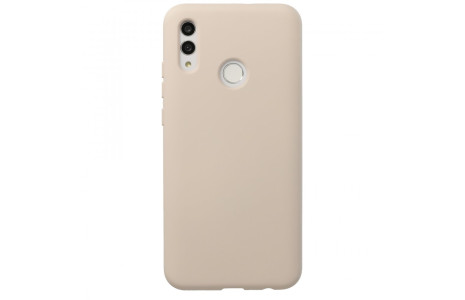 Newface Huawei P Smart 2019 Kılıf Nano içi Kadife Silikon - Pudra