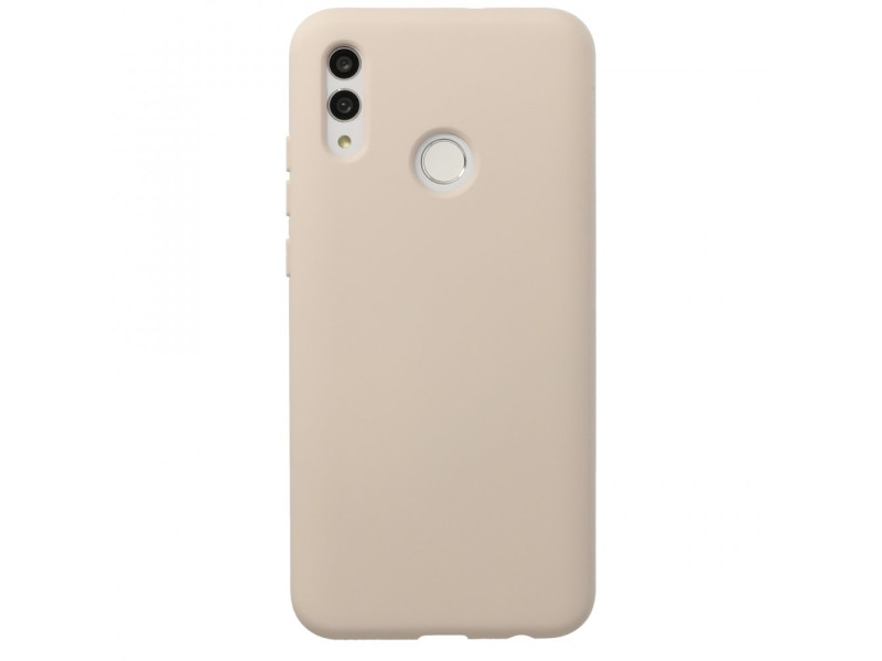 Newface Huawei P Smart 2019 Kılıf Nano içi Kadife Silikon - Pudra