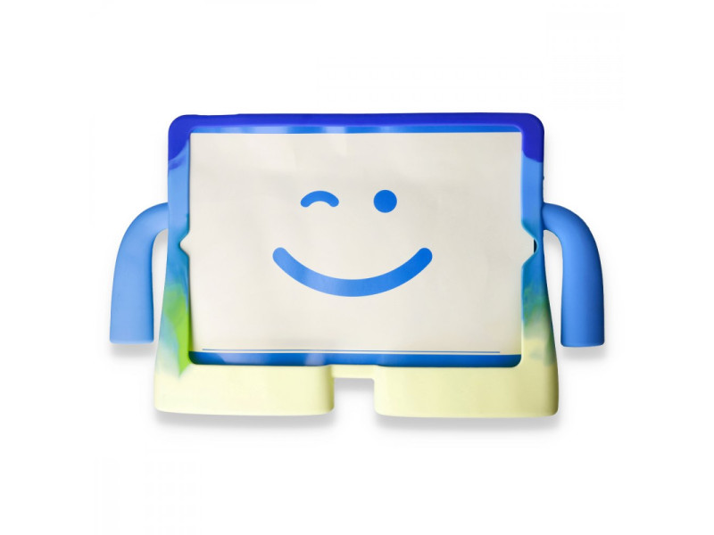 Newface iPad 10.2 (8.nesil) Kılıf Tablet Popit Standlı Silikon - Sarı - Yeşil