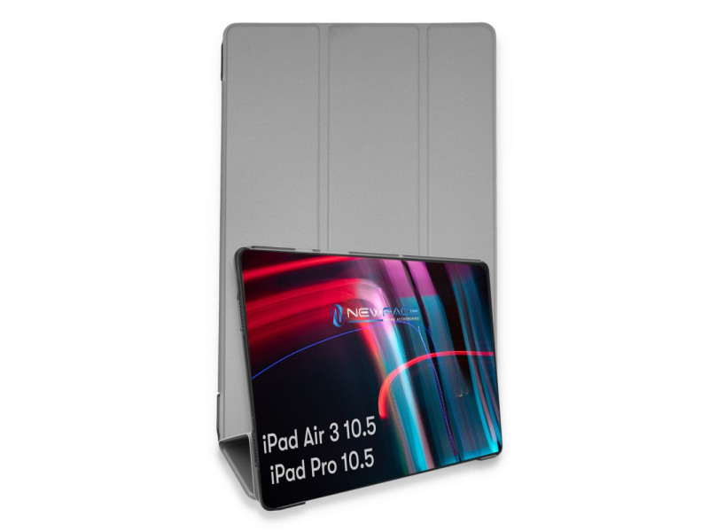 Newface iPad Air 3 10.5 Kılıf Tablet Smart Kılıf - Gri
