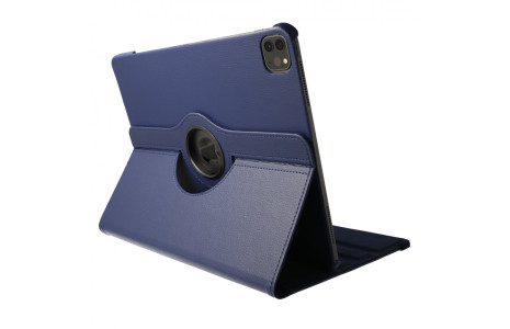 Newface iPad Pro 12.9 (2021) Kılıf 360 Tablet Deri Kılıf - Lacivert