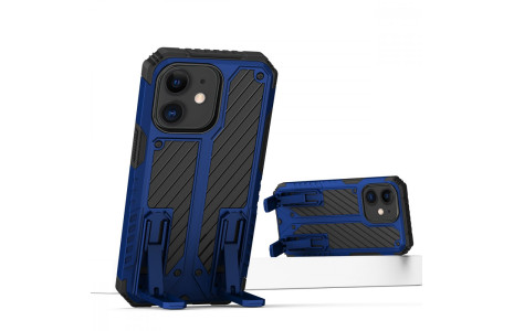 Newface iPhone 11 Kılıf Fizy Stand Kapak - Mavi