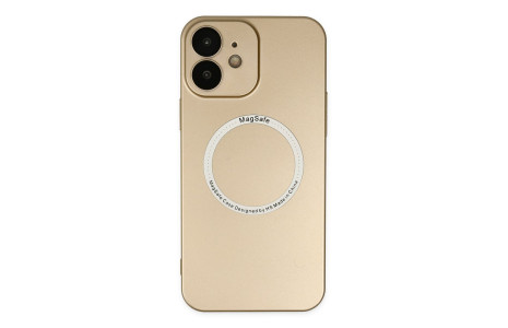 Newface iPhone 11 Kılıf Jack Magneticsafe Lens Silikon - Gold