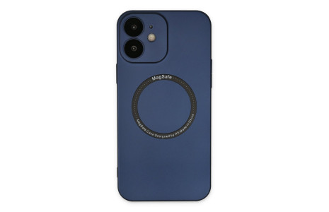 Newface iPhone 11 Kılıf Jack Magneticsafe Lens Silikon - Lacivert