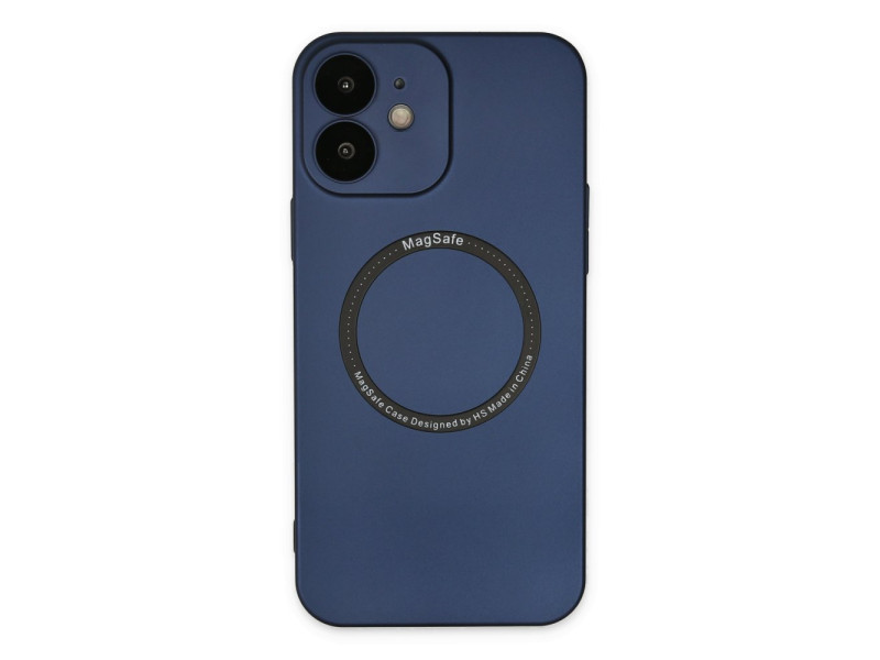 Newface iPhone 11 Kılıf Jack Magneticsafe Lens Silikon - Lacivert