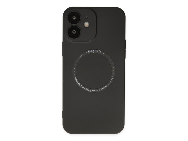 Newface iPhone 11 Kılıf Jack Magneticsafe Lens Silikon - Siyah