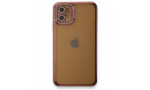 Newface iPhone 11 Kılıf Joke Taşlı Silikon - Pembe