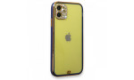 Newface iPhone 11 Kılıf Liva Taşlı Silikon - Lacivert
