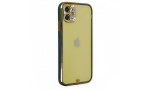 Newface iPhone 11 Kılıf Liva Taşlı Silikon - Yeşil
