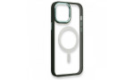 Newface iPhone 11 Kılıf Room Magneticsafe Silikon - Köknar Yeşili