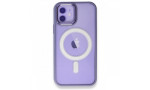 Newface iPhone 11 Kılıf Room Magneticsafe Silikon - Lila