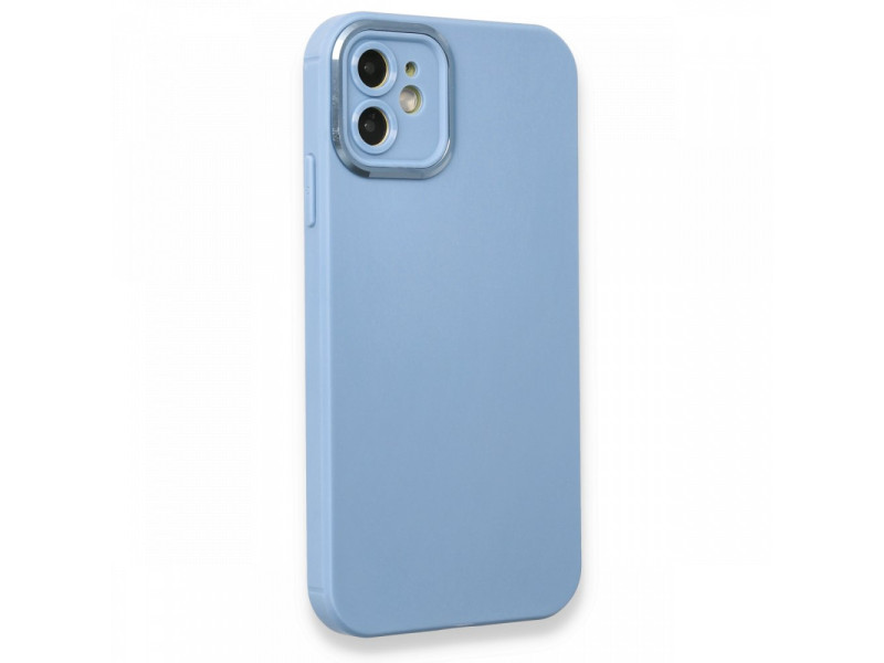 Newface iPhone 11 Kılıf Room Silikon - Açık Mavi
