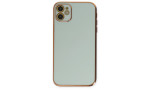 Newface iPhone 11 Kılıf Volet Silikon - Açık Yeşil